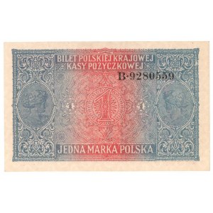 II RP, 1 marka polska 1916 B Generał