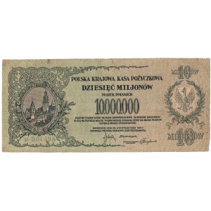 II RP, 10 mln marek polskich 1923 D