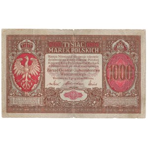 II RP, 1000 marek polskich 1916, Generał