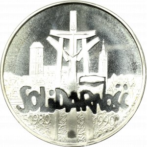 III RP, 100.000 złotych 1990 Solidarność