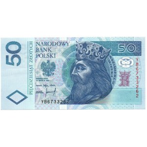 III RP, 50 złotych 1994 YB - seria zastępcza