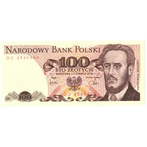 People's Republic of Poland, 100 gold 1979 GU