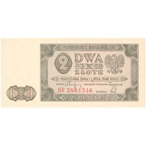 PRL, 2 zloty 1948 BR