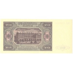 PRL, 20 Zloty 1948 KE