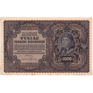II RP, 1000 marek polskich 1919 III SERJA G