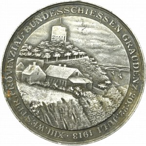 Pomorze, Medal XIII Zachodniopruskie Prowincjonalne Zawody strzeleckie 1913