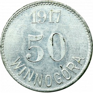Wielkopolska, Winnogóra, Henryk Mańkowski, Żeton 50 1917