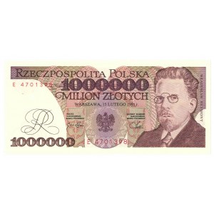 III RP, 1 mln złotych 1991 E