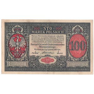 GG, 100 polnische Mark 1916, General