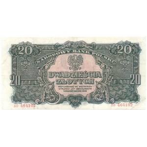 PRL, 20 Zloty 1944 - owym AO
