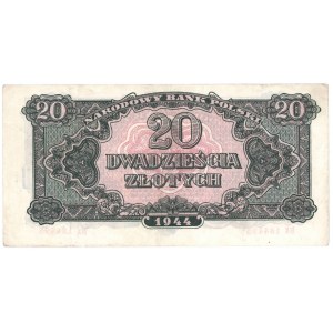 PRL, 20 Zloty 1944 - schuldet HX