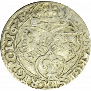 Sigismund III. Vasa, Sixpence 1623, Krakau - SIGS-Rarität