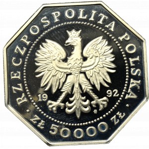 III RP, 50.000 złotych 1992 Virtuti Militari