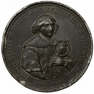 Polen, Medaille zum 400. Jahrestag der Geburt von Nicolaus Copernicus, Medaille 1873