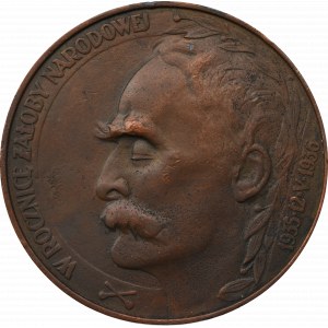 Poland, medal for the anniversary of the death of Jozef Pilsudski, 1936