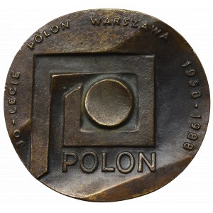 PRL, Medal Polon 1988 - okazały