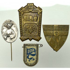 Set of pins including Sawtooth