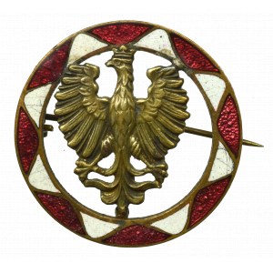 Poland, Patriotic brooch with eagle