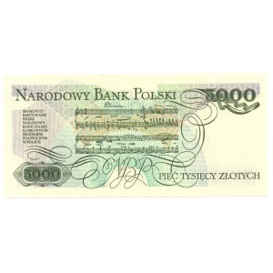 PRL, 5000 złotych 1982 AA