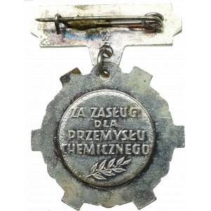 PRL, Odznaka Za Zasługi dla Przemysłu Chemicznego