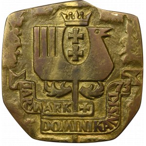 PRL, Medal Jarmark Dominikański 1973 - 1 Festiwal Mody Gdańsk