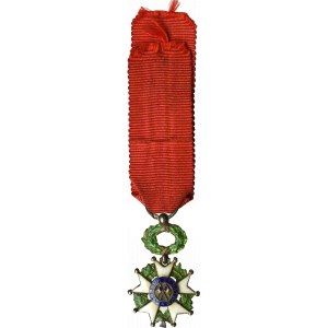 Miniature of the cross of the Legion of Honor
