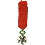 Miniature of the cross of the Legion of Honor