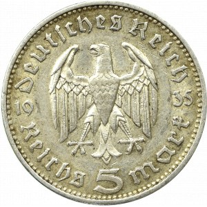 Germany, III Reich, 5 mark 1935 J