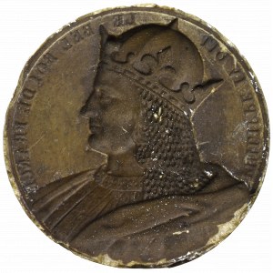 Europa, Odbitka w tworzywie patrycy medalu król Filip IV