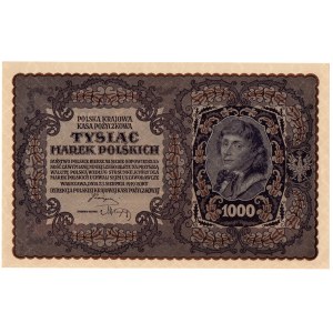 II RP, 1000 marek polskich 1919 III SERJA G