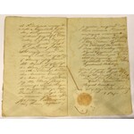 Polska, Dokument notariacki wystawiony w Kaliszu 1816 rok