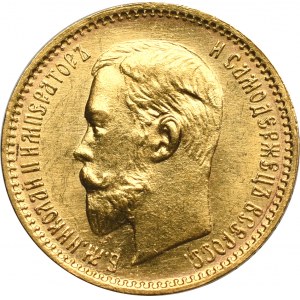 Russia, Nicholas II, 5 rouble 1904 AP