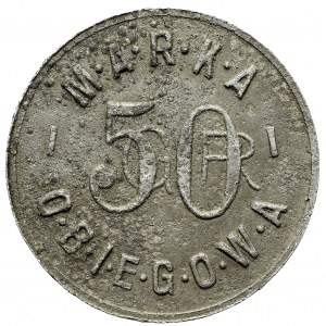 II Republic of Poland, 50 groschen, 10th Ulanen Regiment, Bialystok