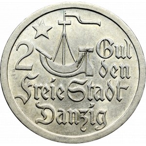 Free City of Danzig, 2 gulden 1923