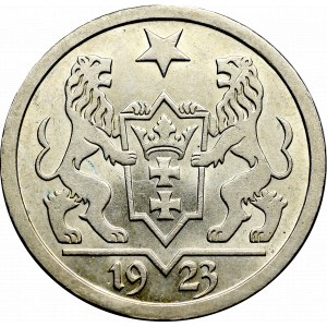 Free City of Danzig, 2 gulden 1923