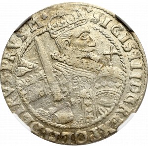 Sigismund III Vasa, Ort 1622, Bromberg - NGC MS62