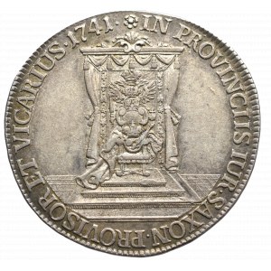 Germany, Saxony, Friedrich August II, 1/2 thaler 1741, Dresden