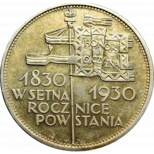 II Republic of Poland, 5 zloty 1930 November uprising