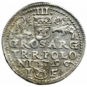 Zygmunt III Waza, Trojak 1596, Olkusz - nieopisany