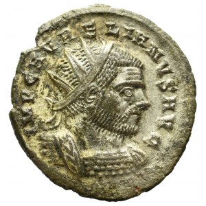 Roman Empire, Aurelian, Antoninian Cyzicus - brockage
