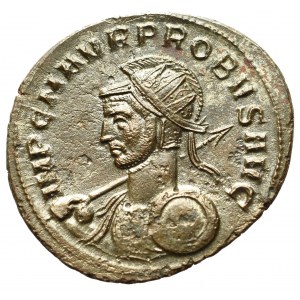 Roman Empire, Probus, Antoninian Serdica - rare shield