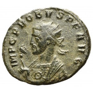 Roman Empire, Probus, Antoninian Siscia - very rare biga