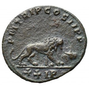 Roman Empire, Probus, Antoninian Siscia - rare lion