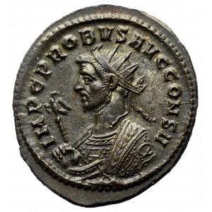 Roman Empire, Probus, Antoninian Ticinum - rare Consular legend