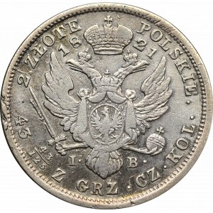 Poland under Russia, Alexander I, 2 zloty 1821