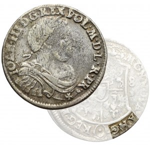 Ioan III Sobieski, 18 groschen 1677