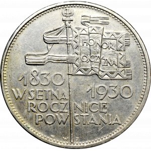 II Republic of Poland, 5 zloty 1930 November uprising