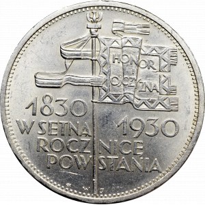 II Republic of Poland, 5 zloty 1930 November uprising