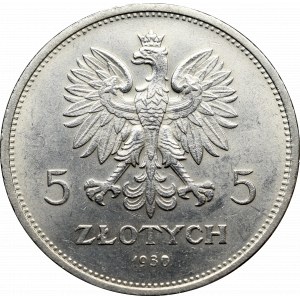 II Republic of Poland, 5 zloty 1930 November uprising