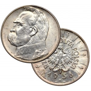 II Republic of Poland, 2 zloty 1936 Pilsudski